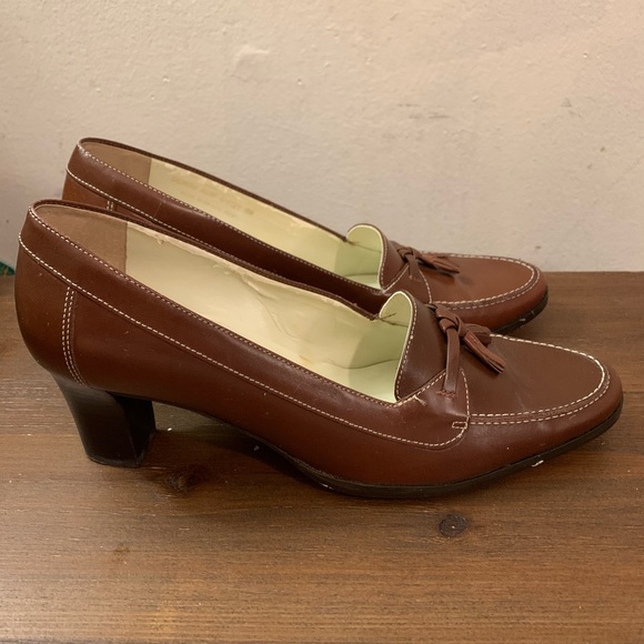 Lauren by Ralph Lauren Gemini Heeled Loafers - Picture 7 of 8